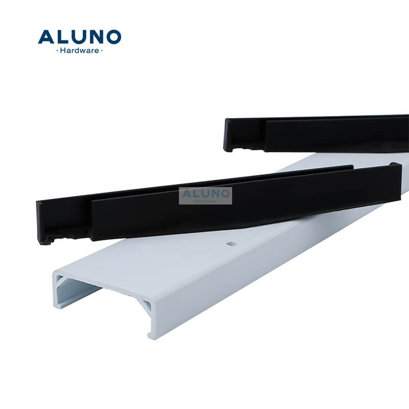 ALUNO Factory Louver Window Shutter Aluminum Plastic Louvred Frame Handle Operator