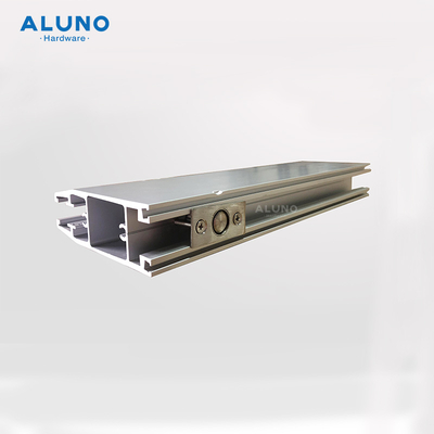 Residential House Laminated Glass Stainless Steel Aluno Frameless Glass Door Accessories