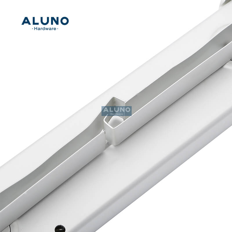 ALUNO Aluminium Blades Shutter Handle Window Bracket Plastic Glass Window Louver Frame