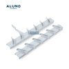 ALUNO Elegant Plastic Aluminum Louver Frame Bracket Maximum Ventilation Accessories