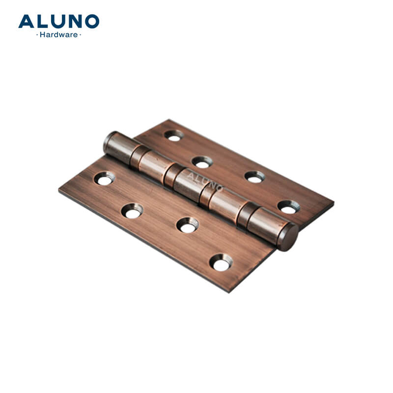 Factory Easy Installation Manufactures Modern Brown Rustproof Hotel Butt Hinging Steel Hinge Gold Hinges 